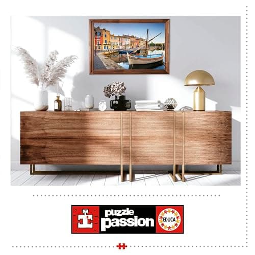 Thumbnail 3 de Educa Puerto de Martigues, Provenza 🧩 Puzzle 1000 Piezas, 68x48 cm
