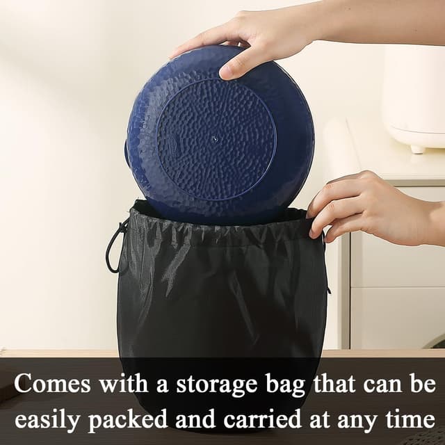 Thumbnail 6 de Evanda Camping Mess Kit with Bowl, Plate, Cup, Spoon, Fork, Knife and Carry Bag