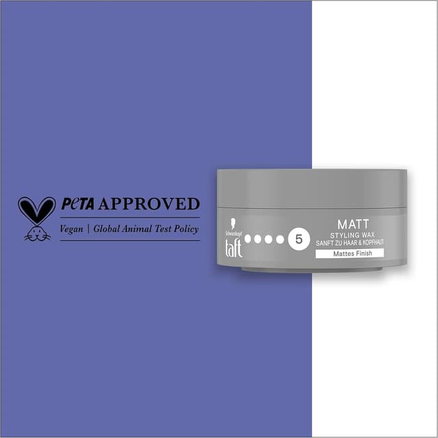 Detalle de TAFT Cire coiffante mate Schwarzkopf TAFT (75 ml) pour une tenue longue durée