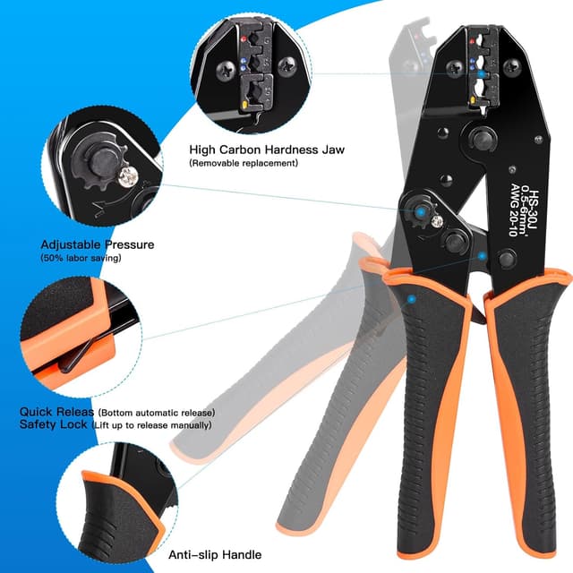 Thumbnail 4 de fioay Crimpzange 350 Teile đź›