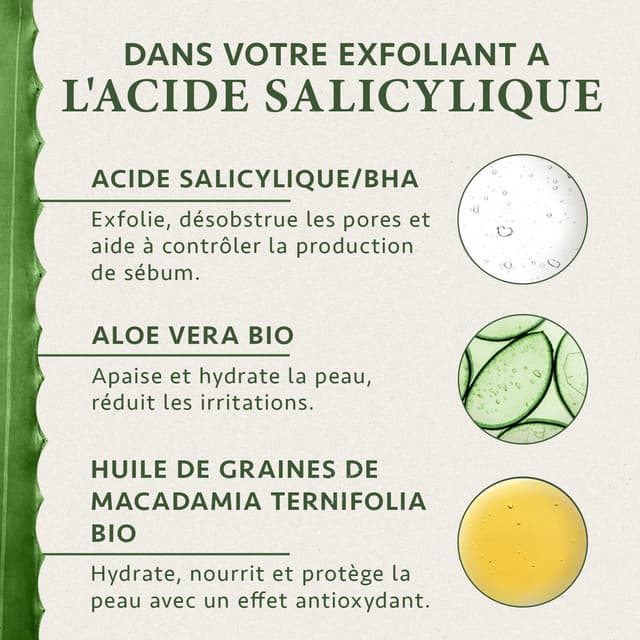 Thumbnail 2 de Satin Naturel Acide Salicylique Exfoliant 100ml