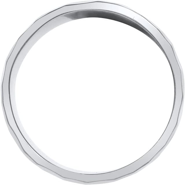 Detalle de Kuzzoi Herrenring im Hammerschlag-Design, massiver 925 Sterling Silber Bandring (ca. 10 mm breit)