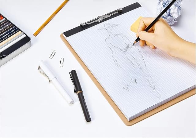 Thumbnail 5 de Amazon Basics Portapapeles Rígido Marrón - Pack de 6 📋