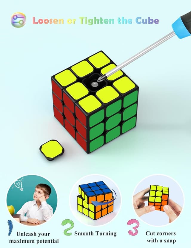 Detalle de ROXENDA Speed Cube 3x3x3