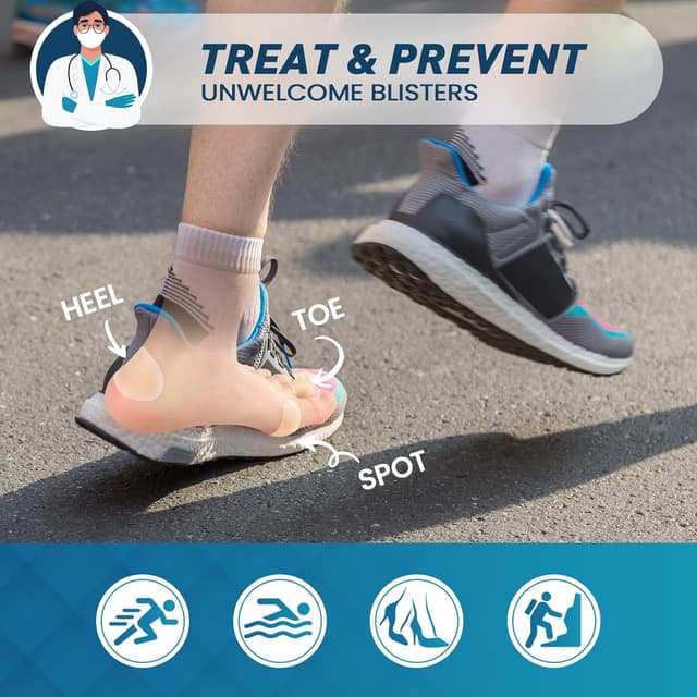 Thumbnail 4 de Kimihome Vendas hidrocoloides para pies 30 uds