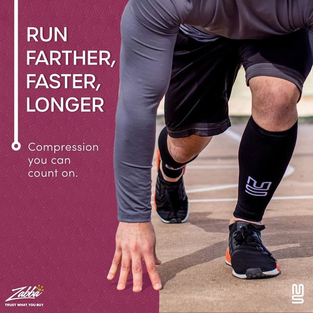 Detalle 1 de Calze compressive Modetro Sports per polpacci