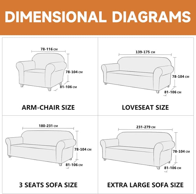 Detalle 2 de Ystyle Housse Canapé 4 Places extensible bleu