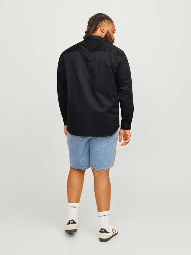 Detalle 2 de Jack & Jones Jjprparma maglietta a manica lunga tipo camicia da lavoro uomo (confezione da 1)