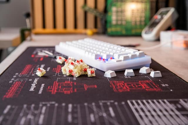 Detalle 2 de Cherry MX RGB Silent Red Switch Kit 23 interruptores