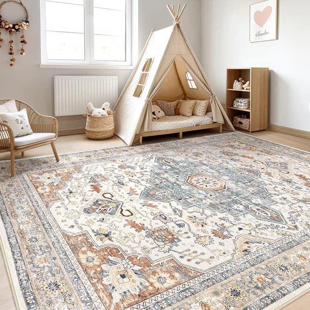 Detalle 1 de LOONGRUG 9x12 Area Rug for Living Room