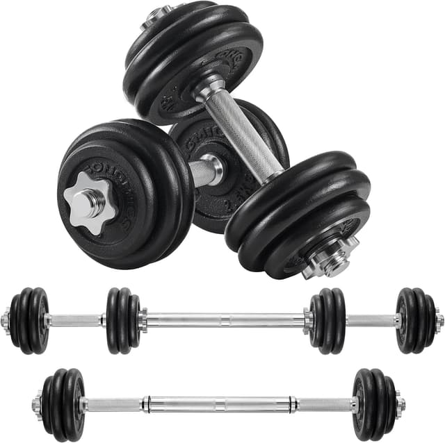 Detalle de SONGMICS 2-in-1 Hantelset 30 kg