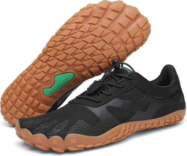 Detalle de SAGUARO Barfußschuhe unisex: leichte, rutschfeste Trekkingschuhe für Indoor & Outdoor