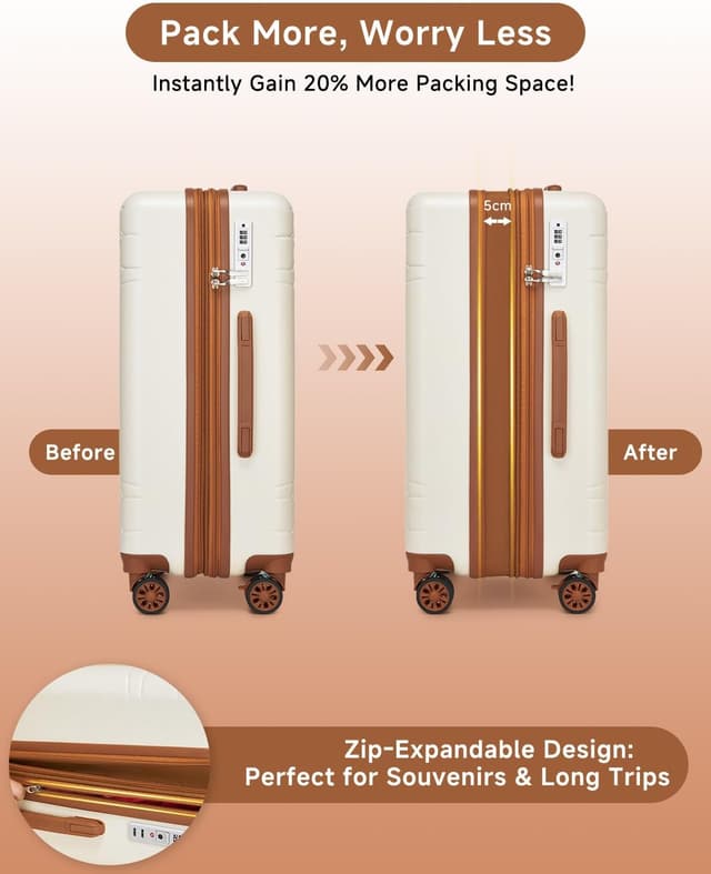 Thumbnail 2 de Sea choice Expandable Luggage 3pc