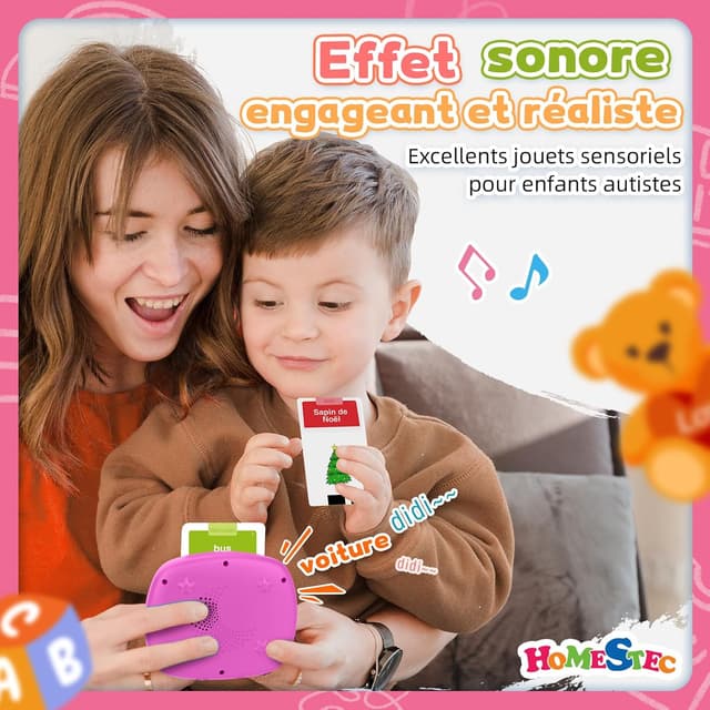Thumbnail 2 de HOMESTEC Jouets d'apprentissage parole