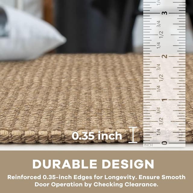 Thumbnail 3 de KOZYFLY Long Runner 3x12 ft washable kitchen rug