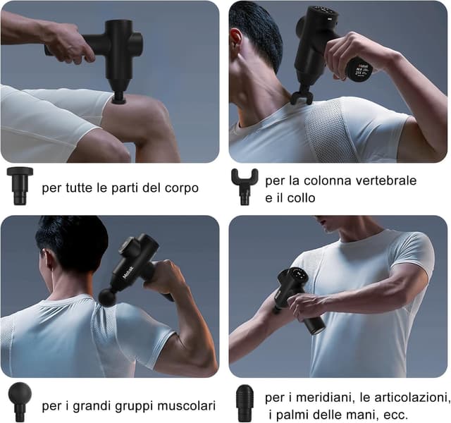 Detalle de Mebak 7 massaggiatore per tessuti profondi