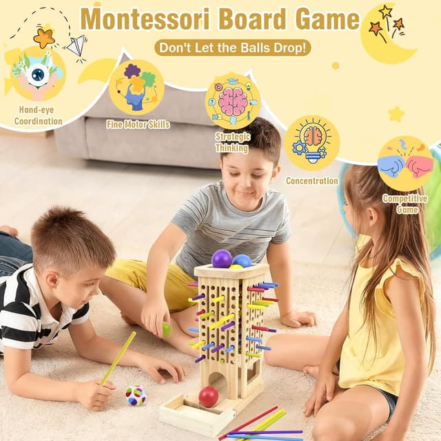 Thumbnail 4 de puiaxod Juego de Mesa Montessori para Niños 3–6 años