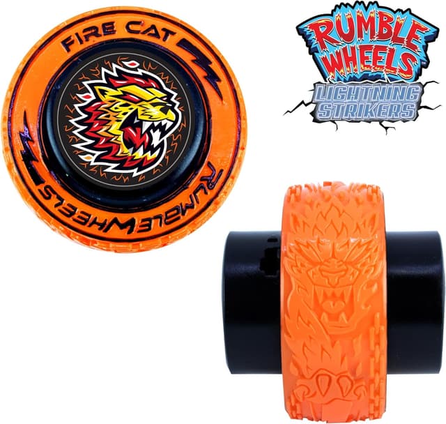 Thumbnail 2 de Cepia LLC Rumble Wheels Lightning Strikers 2-Pack rip‑cord racers