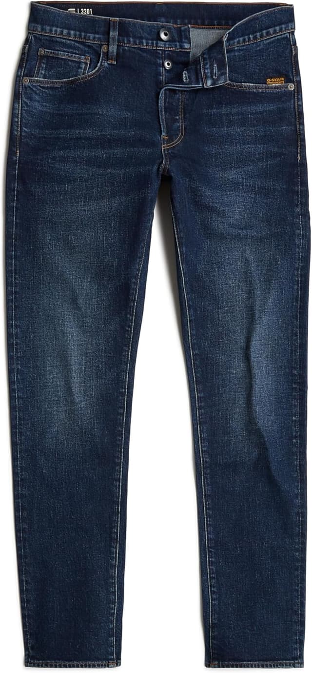Thumbnail 3 de G-STAR Jeans 3301 Slim para Hombre, Azul Worn in Dusk 💙