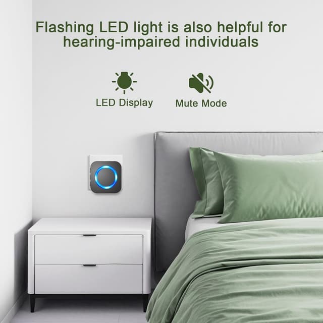 Thumbnail 4 de SURFOU Wireless Doorbell 400m range