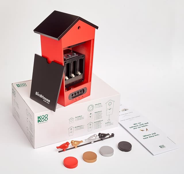 Thumbnail 6 de KOOKOO Birdhouse Noir, horloge murale coucou