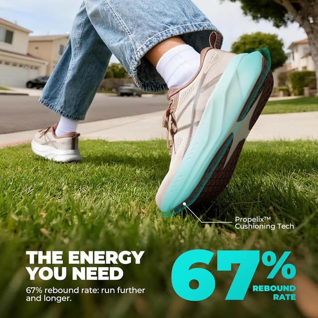 Detalle de ALLSWIFIT Women’s Road Running Shoes Cushion Tennis Sneakers (Active5K)