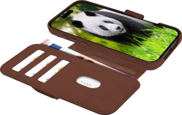 Thumbnail 2 de DBramante Lynge iPhone 17 Air Book Case Leder Braun