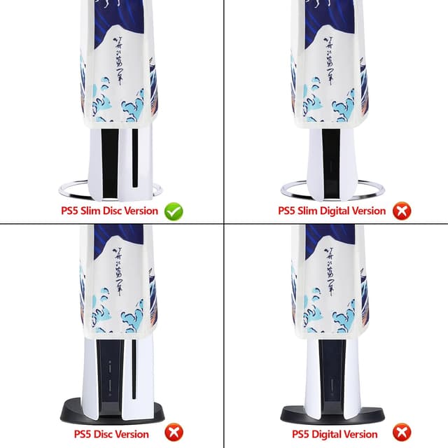 Detalle 2 de PlayVital PS5 Slim dust cover sleeve