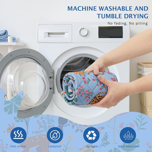 Thumbnail 3 de IEUUMLER 1PCS Alfombras Lavables para Perros EU013