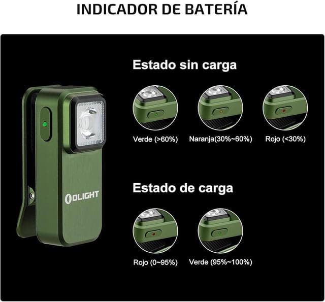 Thumbnail 4 de OLIGHT Oclip Linterna EDC recargable 300 lm 🔦