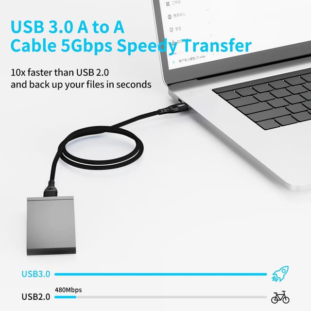 Thumbnail 3 de XGMATT USB 3.0 Kabel 5M 5Gbps