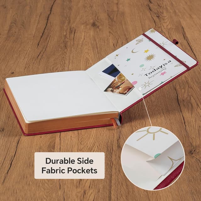 Detalle 2 de ZXHQ B5 lined journal 360 pages with pen