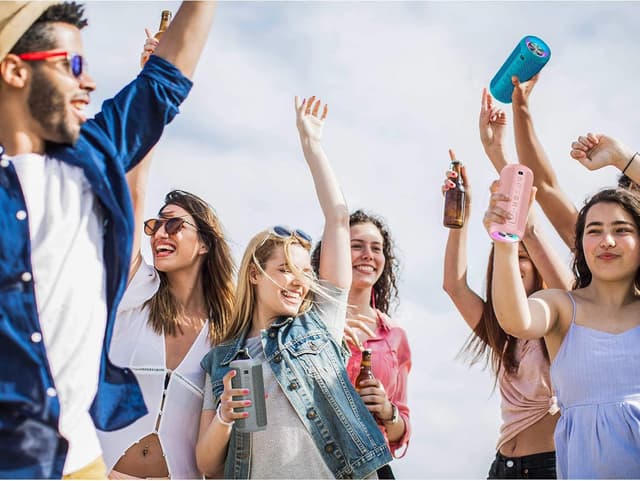 Thumbnail 5 de Ortizan X10P Altavoz Bluetooth Portátil Rosa con Luz LED 🎶