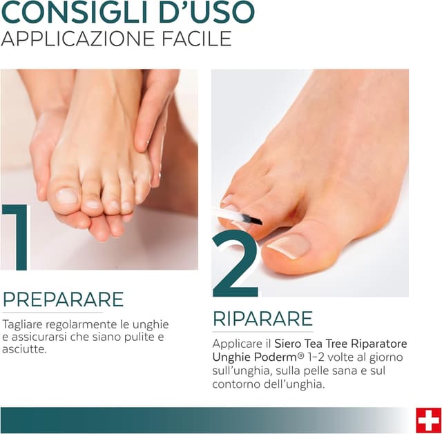 Thumbnail 6 de PODERM Tea Tree Riparatore Unghie 6 ml