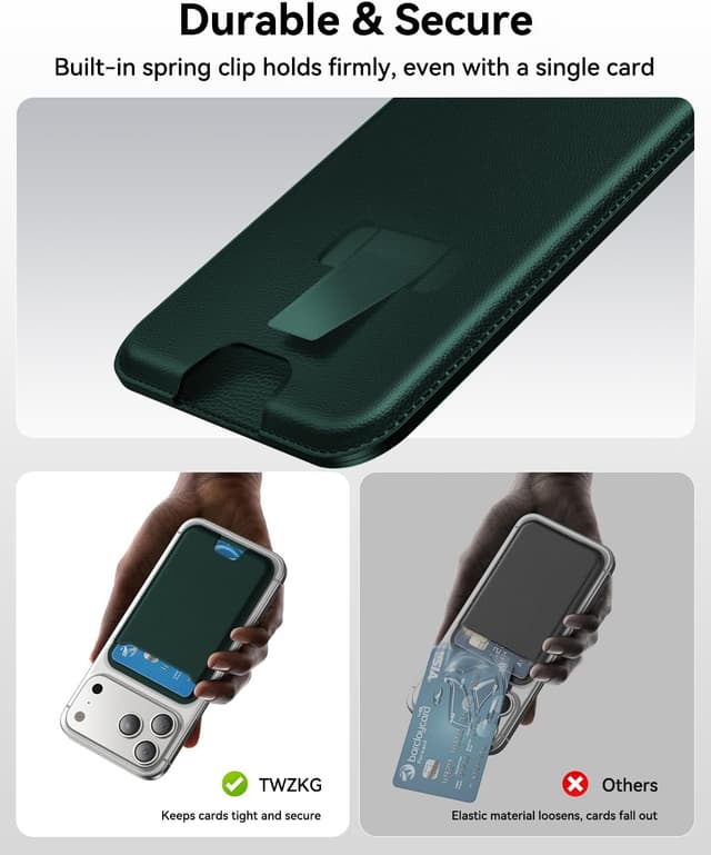 Thumbnail 5 de TWZKG MagSafe Wallet 3-Card Slim 0.15in