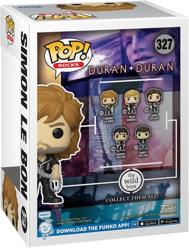 Thumbnail 2 de Funko Pop! Rocks Duran Duran Simon Le Bon 9,5 cm