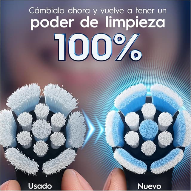 Thumbnail 3 de Oral-B Series iO Gentle Care — 4 recambios negros 🪥