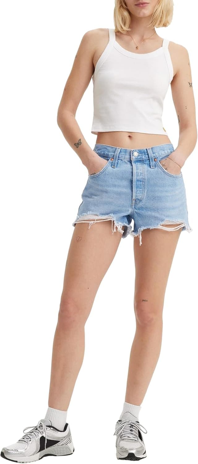 Detalle de Levi's 501 Original Shorts 28W mujer