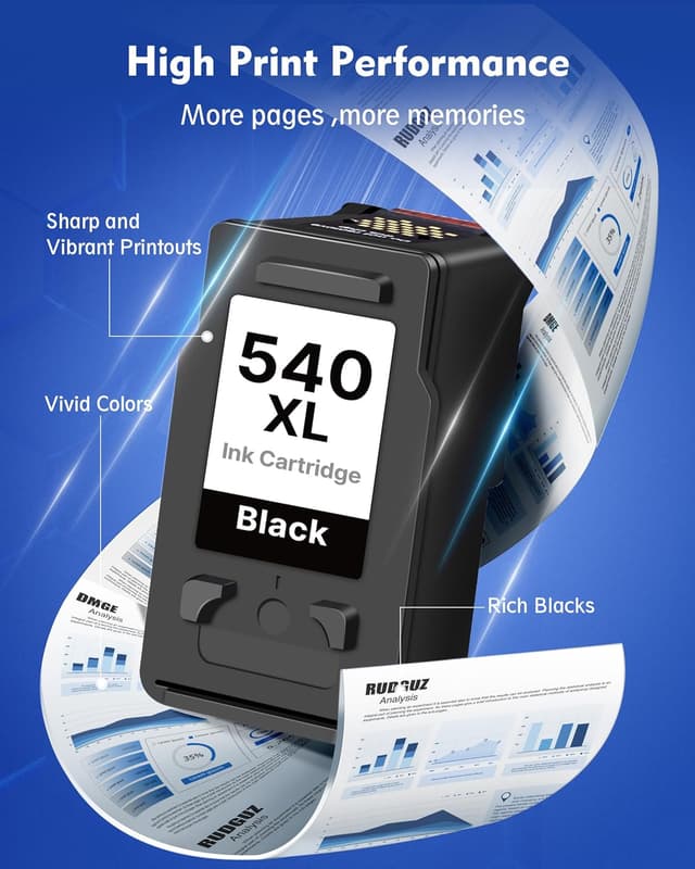 Thumbnail 4 de Druckerpatronen 540 XL 610 Seiten đź–¨