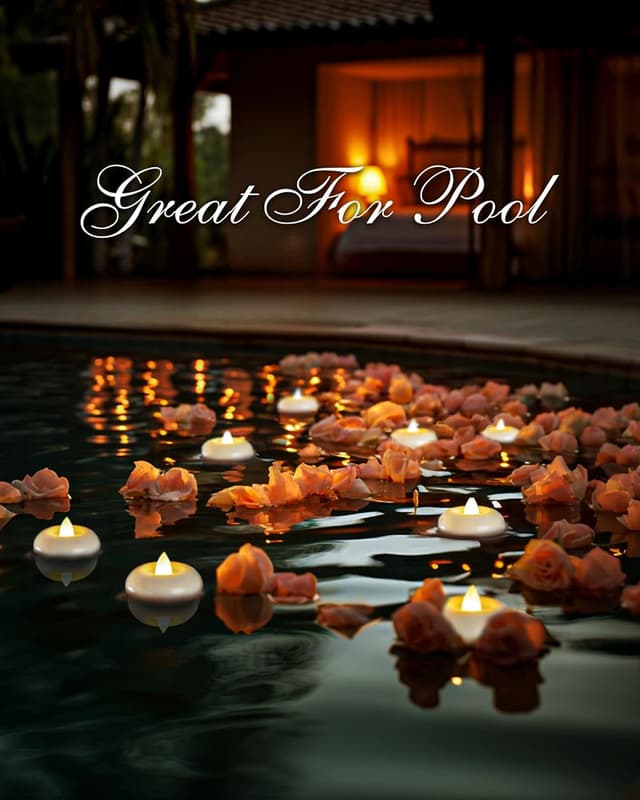 Thumbnail 6 de Homemory 24 Pack 2 inch flameless LED