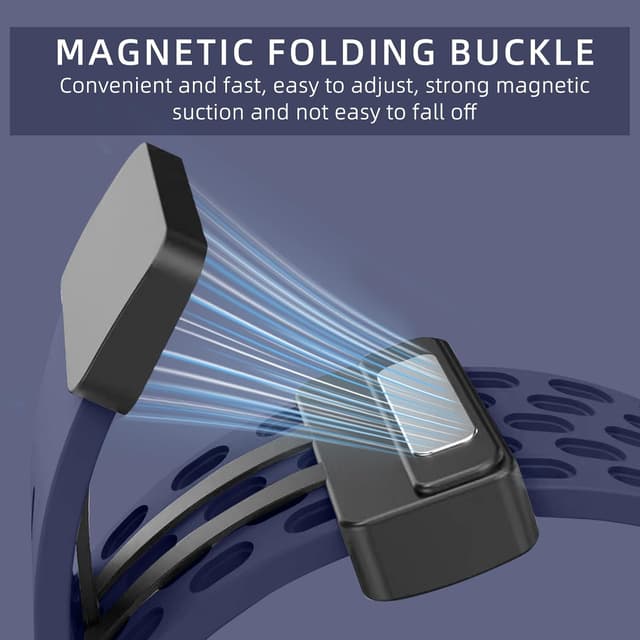 Detalle de MaEiol Silicone strap for Watch Fit 4 Pro