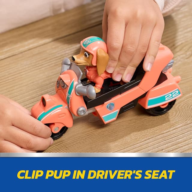 Detalle de Paw Patrol Liberty Rescue Motorcycle toy bike