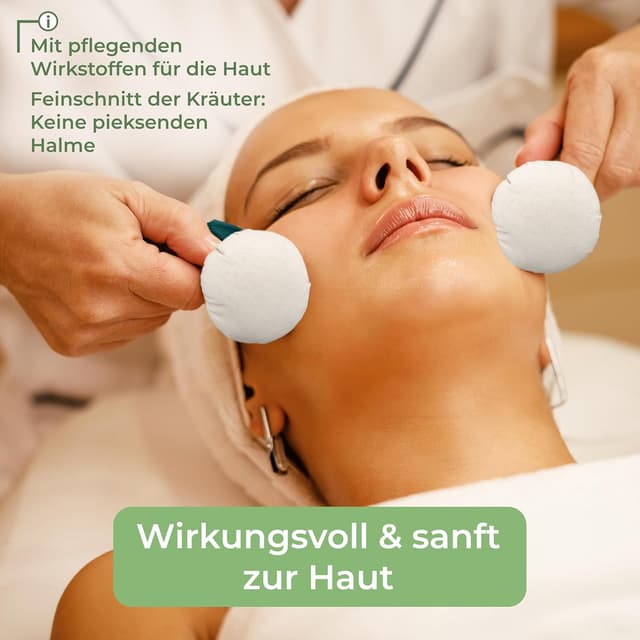 Detalle 1 de Massage-Expert Kräuterstempel Pflege Klein 2x50 g