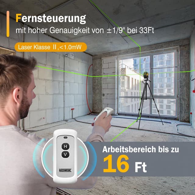 Thumbnail 6 de Kreuzlinienlaser 3×360° mit Stativ 🛠