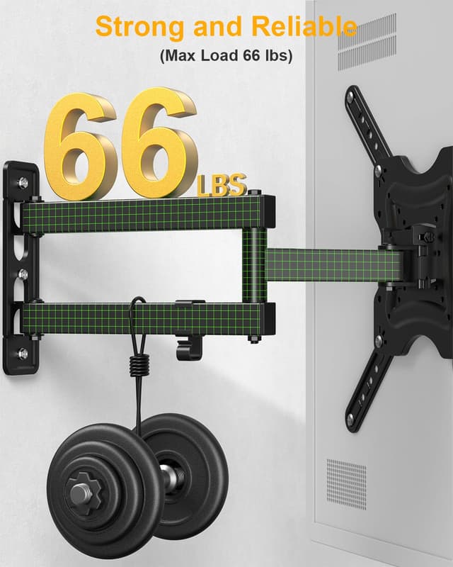 Thumbnail 5 de XVCAS Full Motion TV Wall Mount 55 in