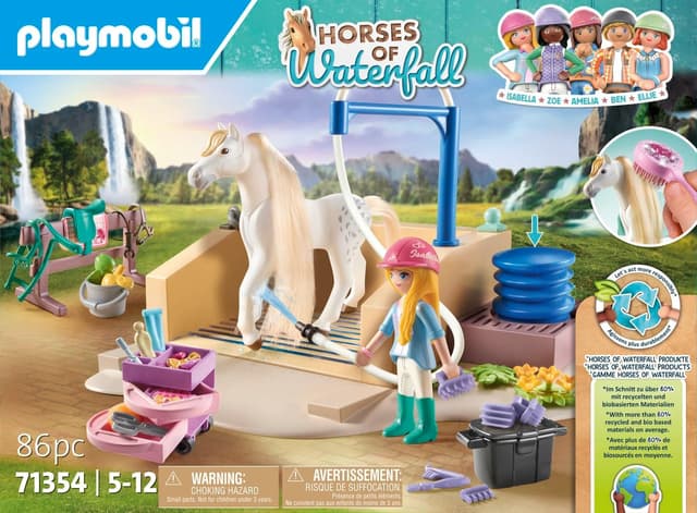 Thumbnail 3 de PLAYMOBIL Horses of Waterfall 71354: Diversión y Aventura 🐴