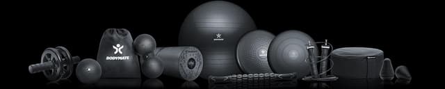 Detalle 2 de BODYMATE Faszien-Ball 8 cm Schwarz