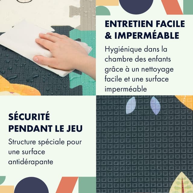 Detalle 2 de Babify Star Ibaby tapis puzzle bébé 165