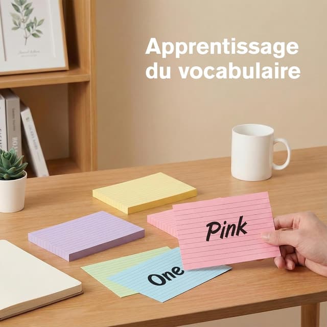 Thumbnail 5 de Fiches Bristol Carehabi 360 Flashcards A6 6 couleurs