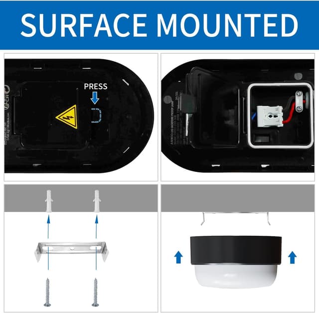 Detalle de ANWIO 14W outdoor LED bulkhead light